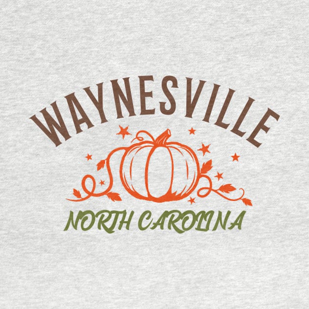 Waynesville, North Carolina Fall by Mountain Morning Graphics